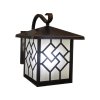 Outdoor Wall Lamp MODEL 12-O-990/W/GD (E27x1) Flash Brown