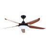 Lamp Ceiling Fan ABS Blade MODEL CASPER552-1L-BR SIZE 52"  Brown