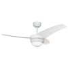 Lamp Ceiling Fan ABS Blade MODELC S09-421 AWH SIZE 42" White