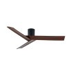Ceiling Fan ABS Blade Model DC55-2020-3-NOAK-1 55" Matte Black/Oak
