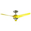 พัดลมโคมไฟ ใบพัด ABS รุ่น EVO-YE+RC ขนาด 56 นิ้ว สีเหลือง