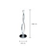 LED Table Lamp LL-L08-49TSA (LED 11W) Satin steel