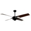 Ceiling Fan ABS Blade Model MS-04+WC 52" Dark brown/ Oil Rubbed Bronze