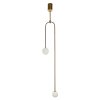 Hanging Lamp MODEL O6-SL-2006-GD-2 (E14x2) Gold /White