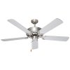 CEILING FAN Plywood Blade MODEL ST-13ST/NL SIZE 52" Silver