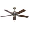 CEILING FAN Plywood Blade MODEL ML-10-AB SIZE 52" Antique brass