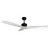 CEILING FAN Solid Wood Blade MODEL S-01-WH SIZE 52" White