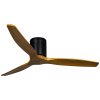 CEILING FAN Solid Wood Blade MODEL S-28-1 SIZE 52" Matte black/ Maple