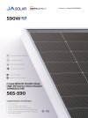 JA Solar PV Module 570W MONO HF (TiER1)