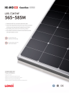 LONGI Solar PV Module 580W HI-MO 6 MONO HF (TiER1)