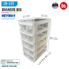 KEYWAY กล่องลิ้นชักมินิ 5 ชั้น CK-125