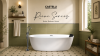 bathtub-freestanding-reine-castelli Bathtub Freestanding Reine Titanium Acrylic Castelli Sanitary