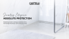 Castelli Long Floor Drain 1515142-SA untuk kamar mandi modern dengan sistem drain anti bau dan anti serangga.