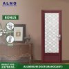 Pintu Kamar Mandi Alno Pintu Toilet Alumunium Mahogany - 237PA16