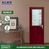 Pintu Kamar Mandi Alno Pintu Toilet Alumunium Red Walnut - 237PA17