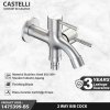 Keran Dinding Castelli Kran Tembok 2 Cabang 2 Way Bib Cock - 1475399-BS
