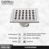 Floor Drain Castelli Saringan Pembuangan Air Kamar Mandi Model Jaring - 1445140