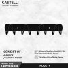 Hook isi 4 Castelli Gantungan Baju Handuk isi 4 - 1409909-04