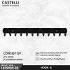 Hook isi 6 Castelli Gantungan Baju Handuk isi 6- 1409909-06