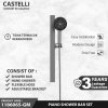 Shower Bar Castelli Shower  1 Set Dengan 3 Fungsi Hand Shower - 1186065-GM