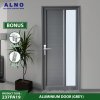 Pintu Kamar Mandi Alno Pintu Toilet Alumunium Grey - 237PA19