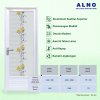 Pintu Kamar Mandi Alno Pintu Toilet Alumunium Whte - 237PA14