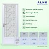 Pintu Kamar Mandi Alno Pintu Toilet Alumunium Whte - 237PA15