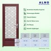Pintu Kamar Mandi Alno Pintu Toilet Alumunium Mahogany - 237PA16