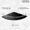 Rak Sudut Kamar Mandi Castelli Ambalan Kamar Mandi Corner Glass Shelf - 1446770 4026770