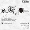 Kran Shower Panas Dingin Castelli Single Handle Bath Shower-1506583