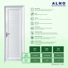 Pintu Kamar Mandi Alno Pintu Toilet UPVC Whte - 237PU01
