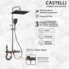 Rain Shower Castelli  Single Handle Mixer Piano  Rain Shower Set - 1186587- GM