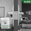 Pintu Kamar Mandi Alno Pintu Toilet Alumunium Grey - 237PA19