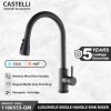 Keran Dapur Castelli Kran Tarik Luxurious Single Handle Pull Out - 1186553-GM