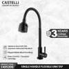 Keran Dapur Castelli Kran Cuci Piring Single Handle Flexible Sink Tap 1495390 1495391