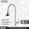 Keran Dapur Castelli Kran Cuci Piring Single Handle Sink Tap