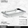 Rak Dinding Serbaguna Castelli Long Basket Chrome - 1195603