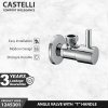 Stop Keran Castelli Angle Valve with "T" Handle - 1245301