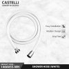Selang Shower Castelli Selang Shower Kamar Mandi Shower Hose - 1466055-WH