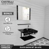 Glass Basin 1 Set Castelli Tempat Wastafel 1 Set Dengan Kaca - 1040534
