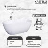 Bathtub Reine Free Standing Castelli  Kamar Mandi BathTub Acrylic