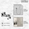 Stop Keran Castelli Angle Valve Handle Model Silang - 1245302