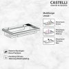 Rak Dinding Serbaguna Castelli Long Basket Chrome - 1195603