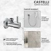 Stop Keran Castelli Angle Valve with "T" Handle - 1245301