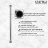 Selang Shower Castelli Selang Shower Braided Flexible Hose Stainless Steel - 1466058