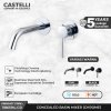Concealed Basin Mixer Castelli Kran Wastafel Tanam Dinding Panas Dingin - 1186594