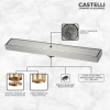 Long Floor Drain Castelli Saringan Pembuangan Air Kamar Mandi - 1515142-SA