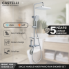 Rain Shower Castelli Single Handle Mixer Piano Rain Shower Set - 1516593-CR