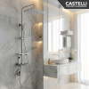 Rain Shower Castelli Single Handle Mixer Piano Rain Shower Set - 1516593-CR