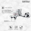 Keran Shower Castelli Single Handle Bath Shower Mixer - 1516592-CR